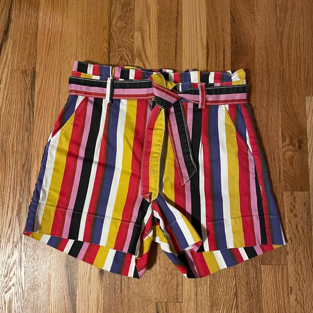 Express high waisted colorful shorts